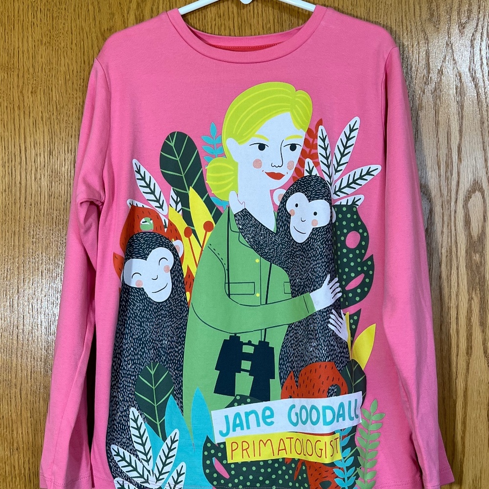 Piccolina Shirt Jane Goodall Primatologist